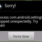 Android: Fix "Process com.android.settings stopped unexpectedly" Error