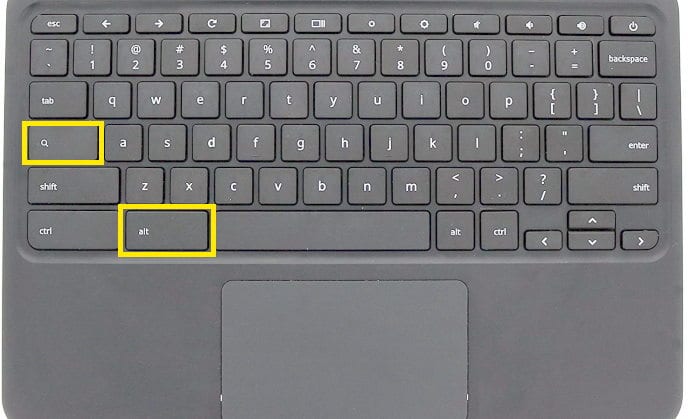 Chromebook: Enable/Disable Caps Lock