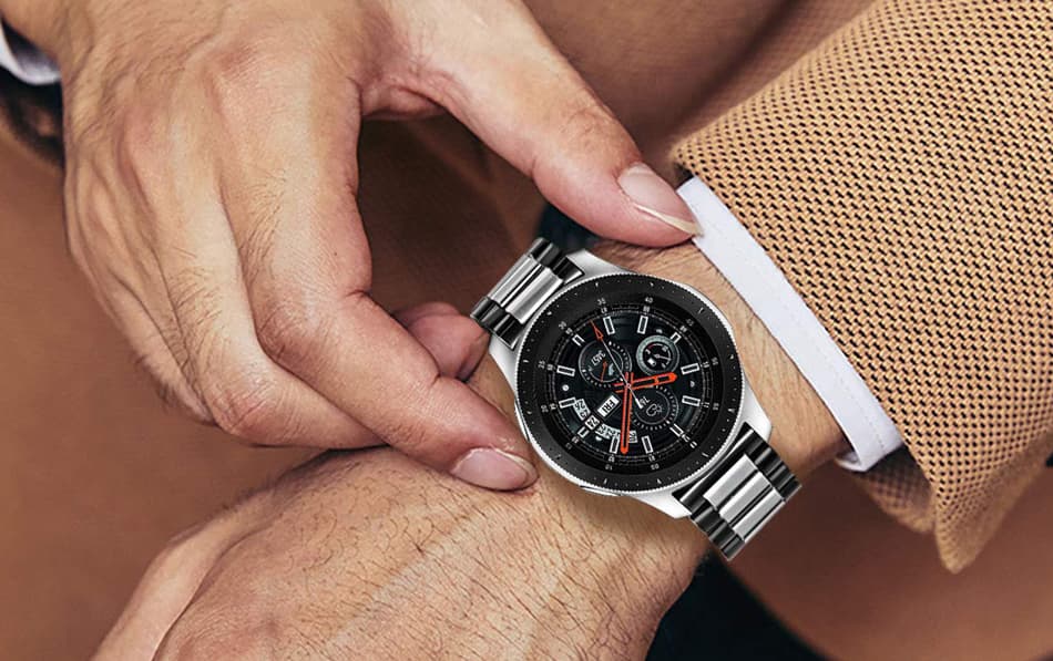 Galaxy watch bands vary in type and style
