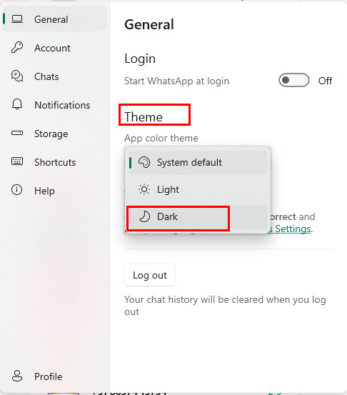 How to Enable Dark Mode on WhatsApp with Desktop App