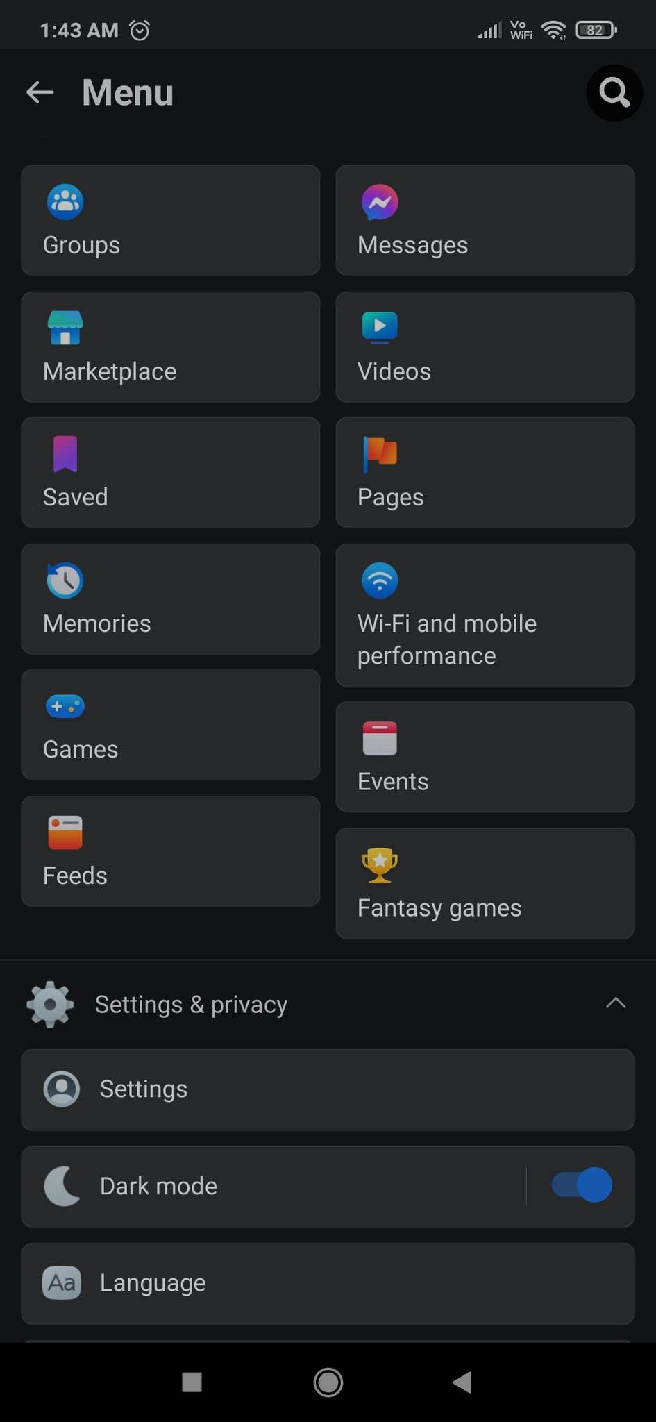 Learn How to Enable Facebook Dark Mode on Facebook Lite