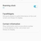 Android: Add Custom Lock Screen Message