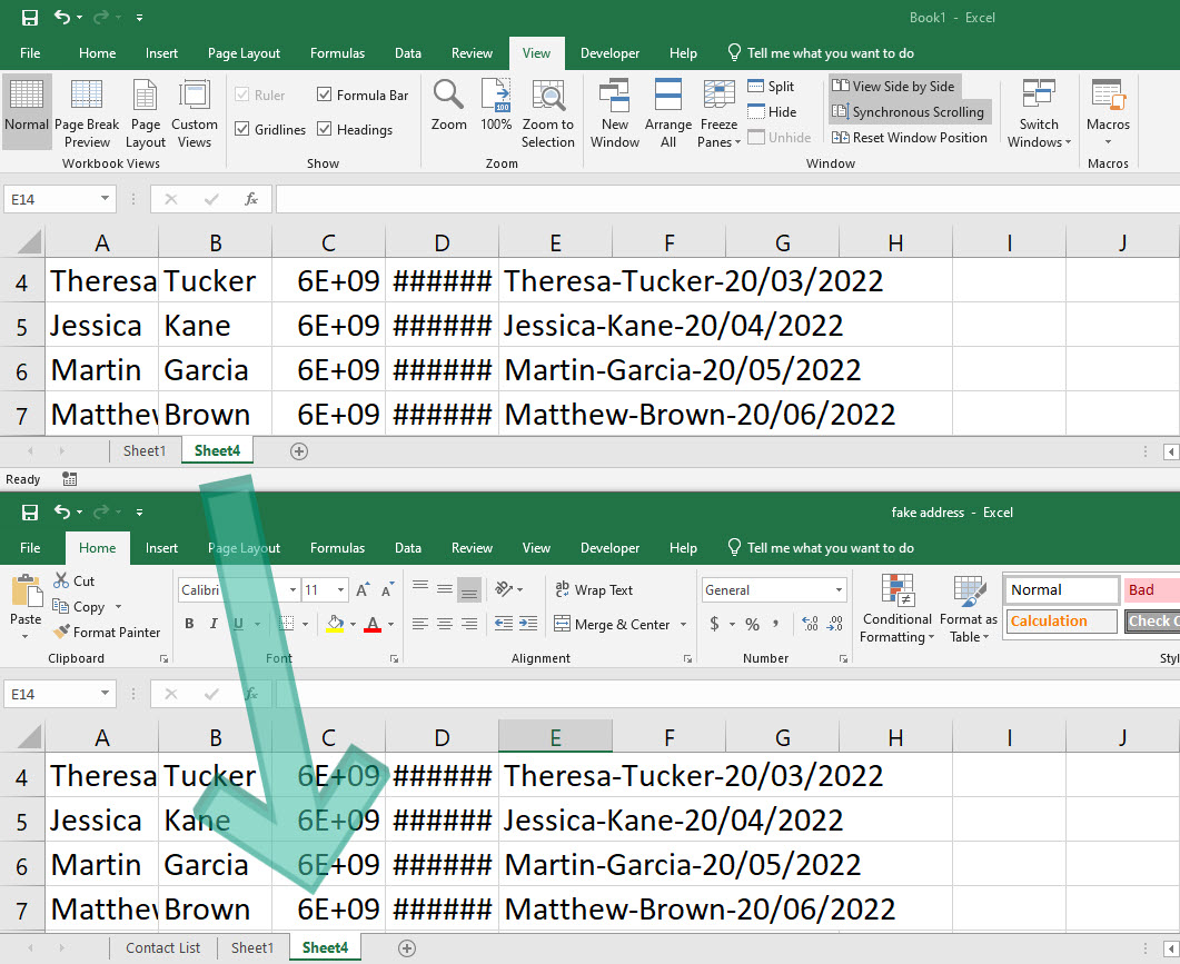 Using drag and drop for How to Make a Copy of an Excel Sheet