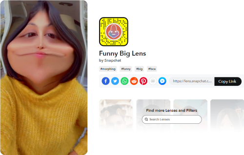 Funny Big Lens