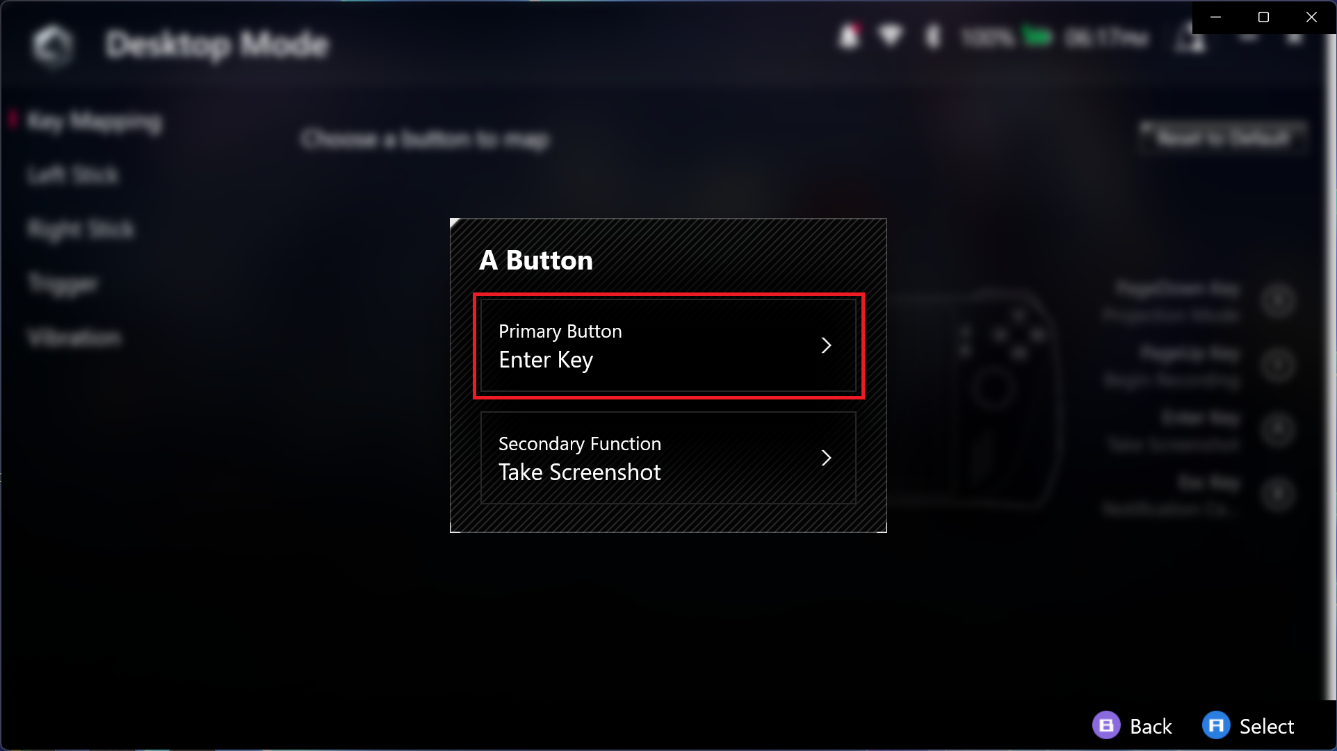 How to customize buttons on ASUS ROG Ally 181759