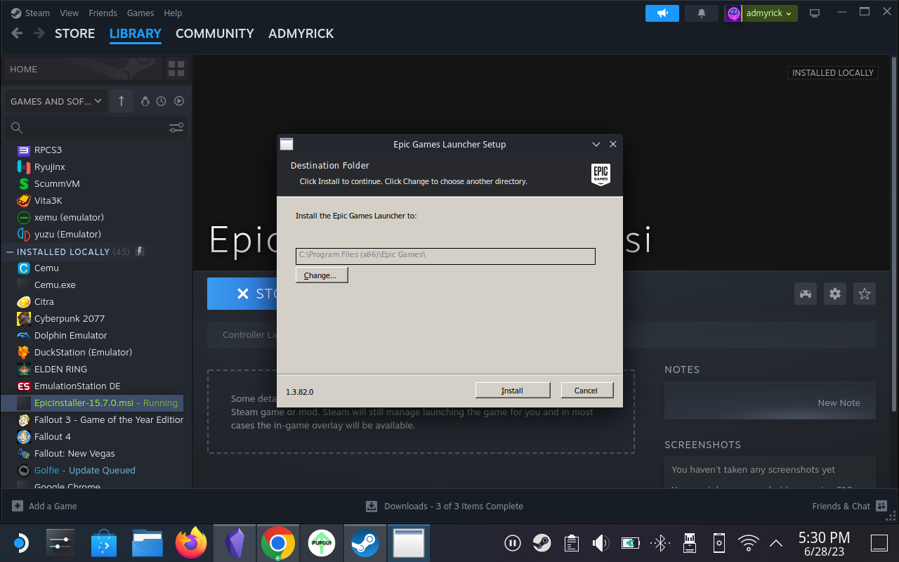 How to Install Epic Games Store on Steam Deck - 27