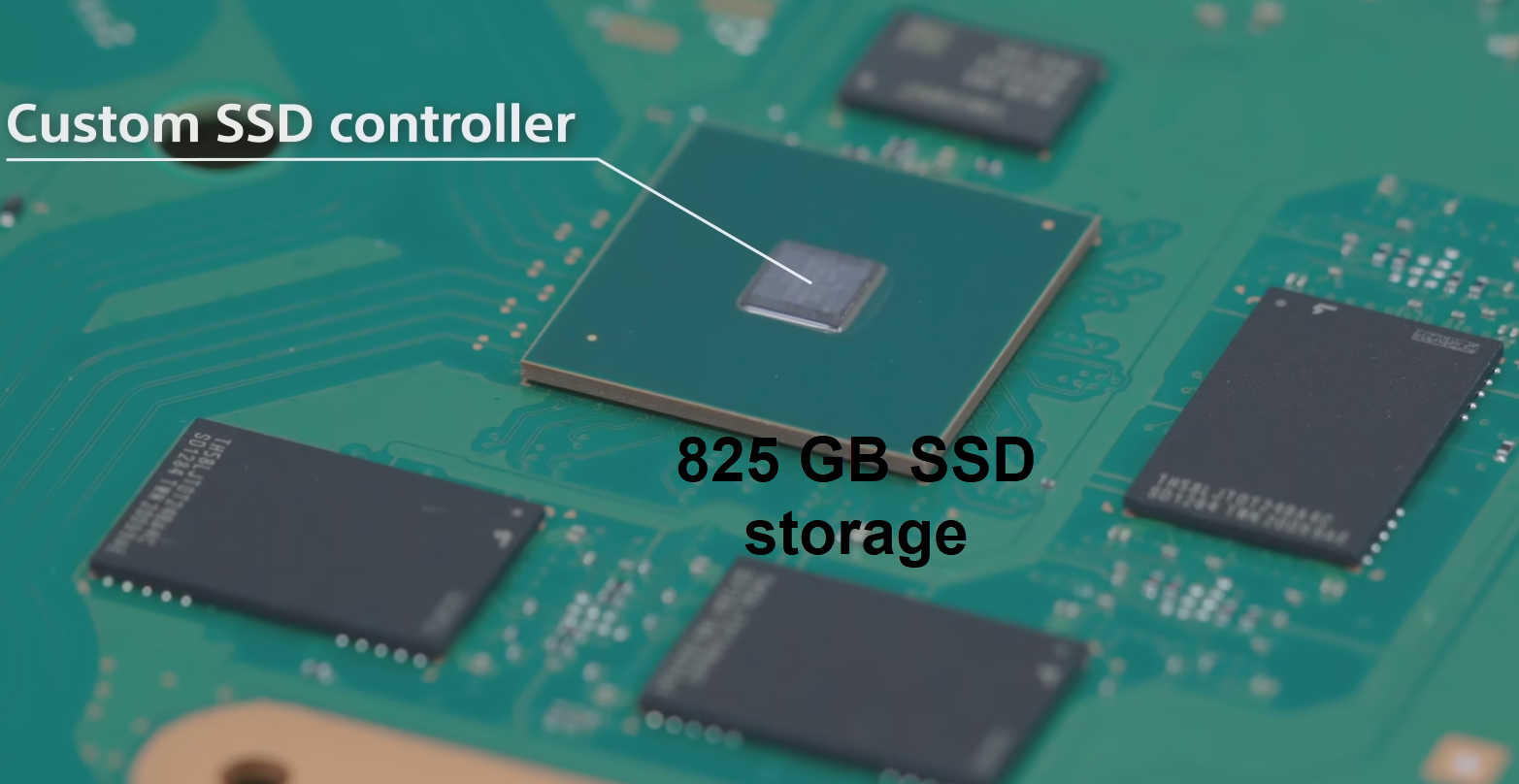 SSD configuration of PS5 (Photo Courtesy of Sony)